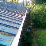 metal roof-screen