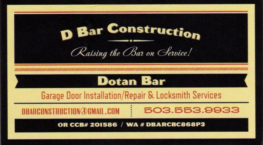 D Bar Construction