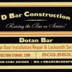 D Bar Construction